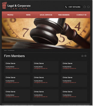 Legal & Corporate Law Firm Redesign Launch! A Professional Website With A Modern Design!